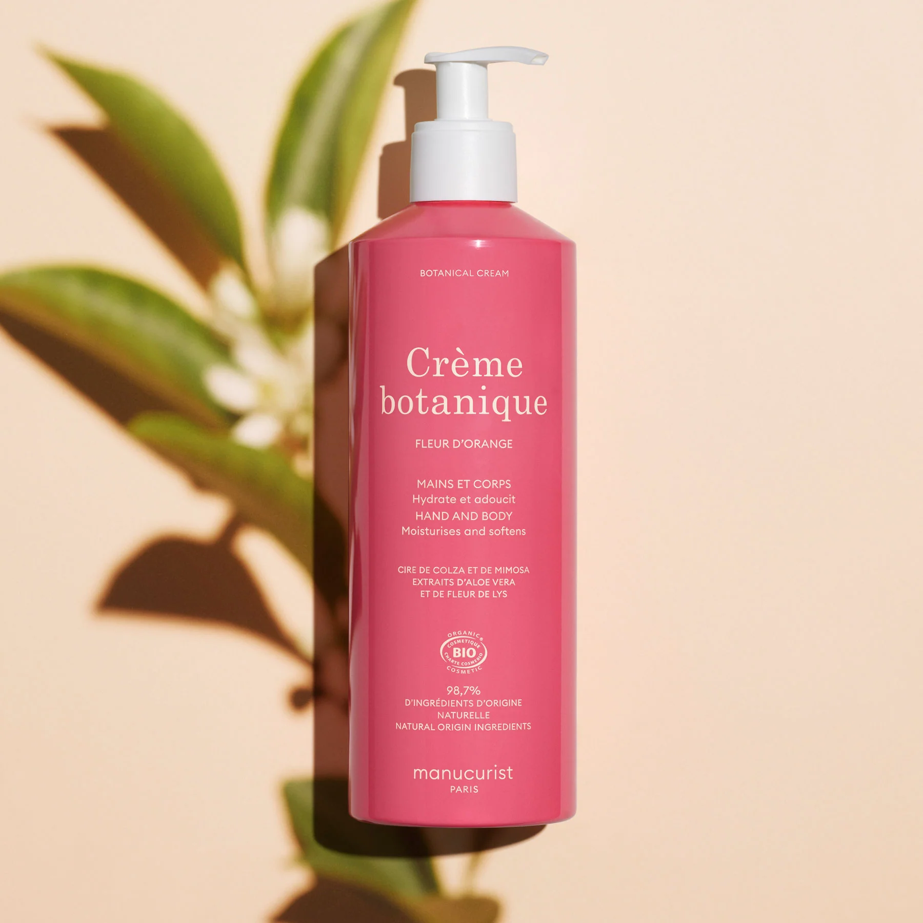 Fleur d'Orange Cream - Cosmos Organic - 500ml
