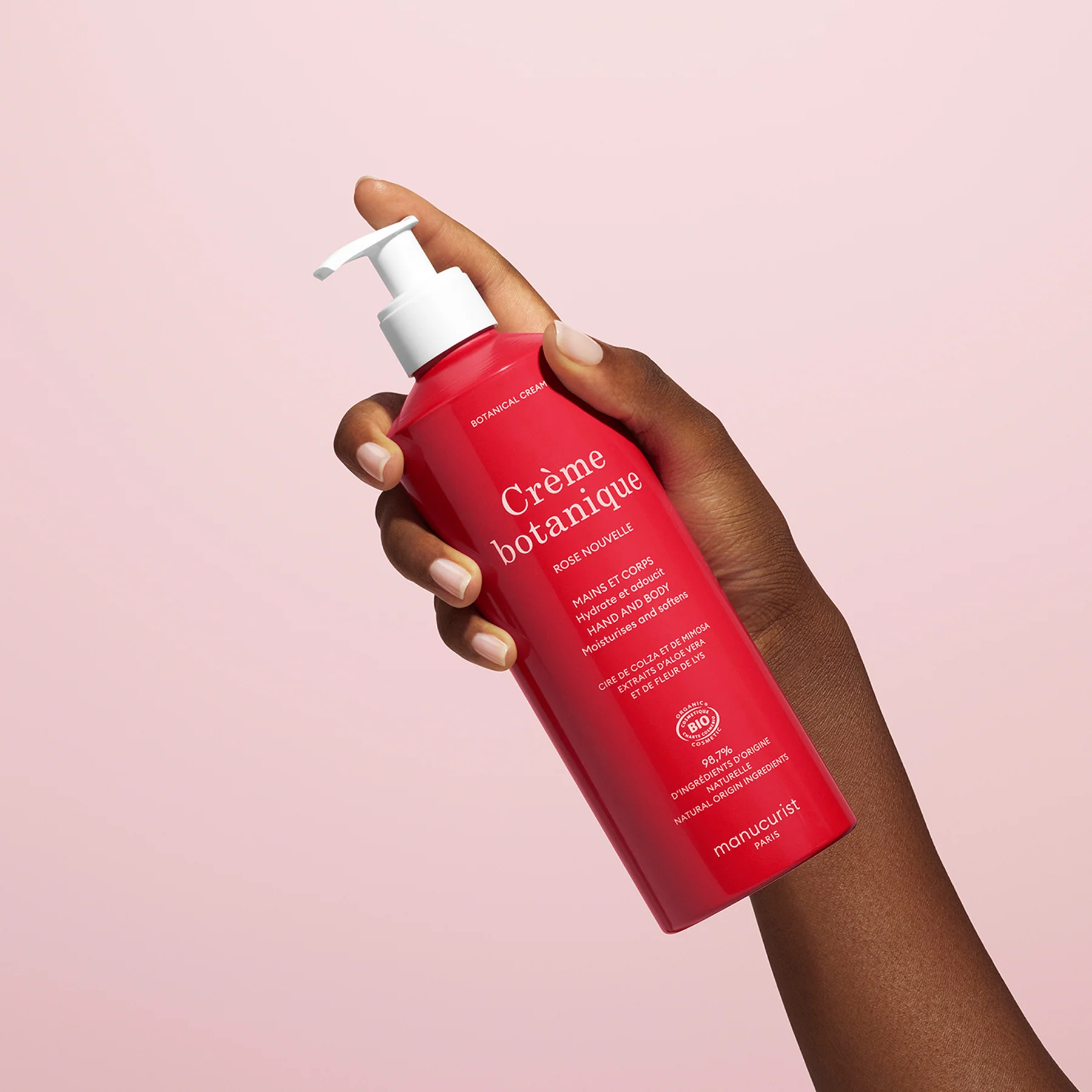 Rose Nouvelle Cream - Cosmos Organic - 500ml - Image 3