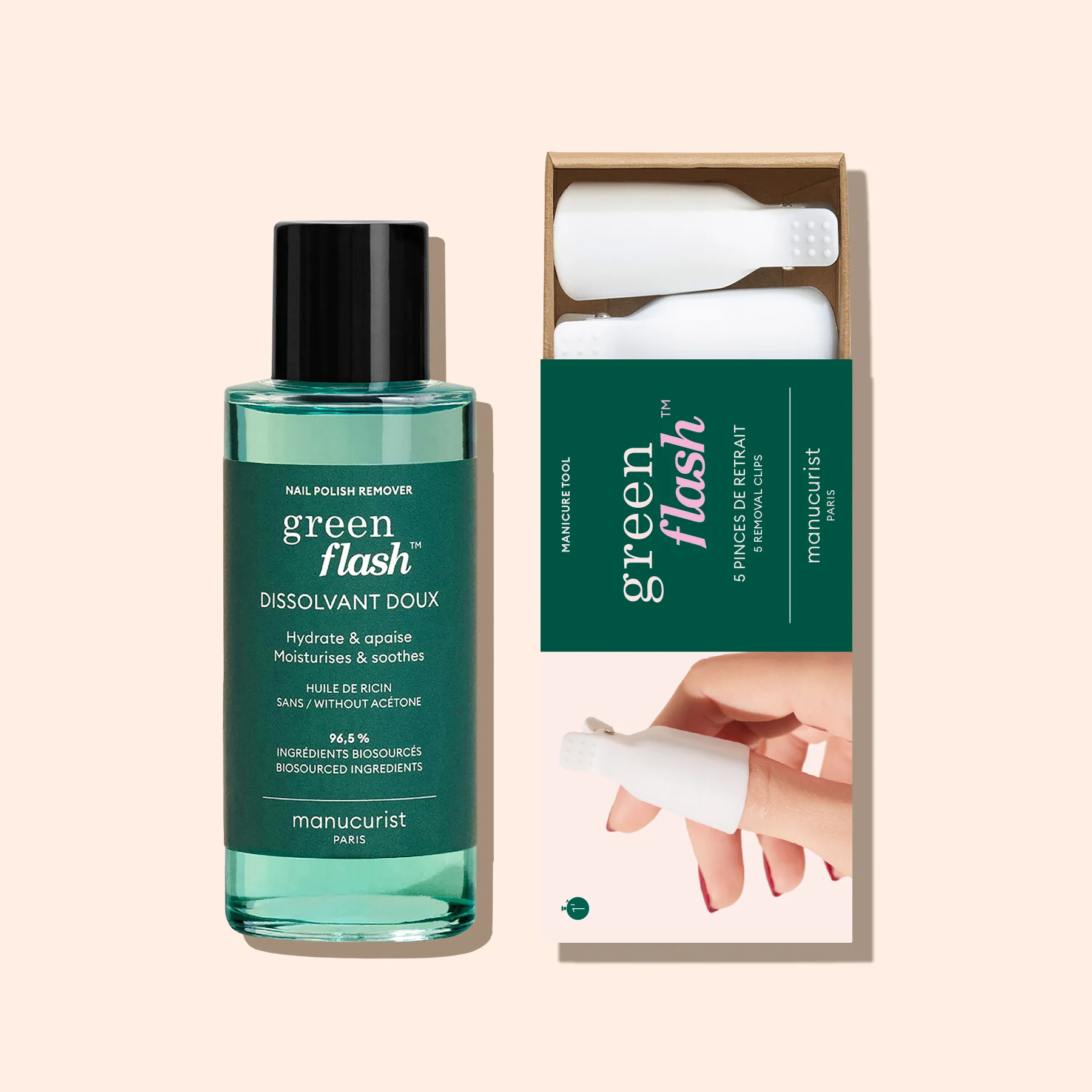 Nail clips & Green Flash remover duo - Image 2