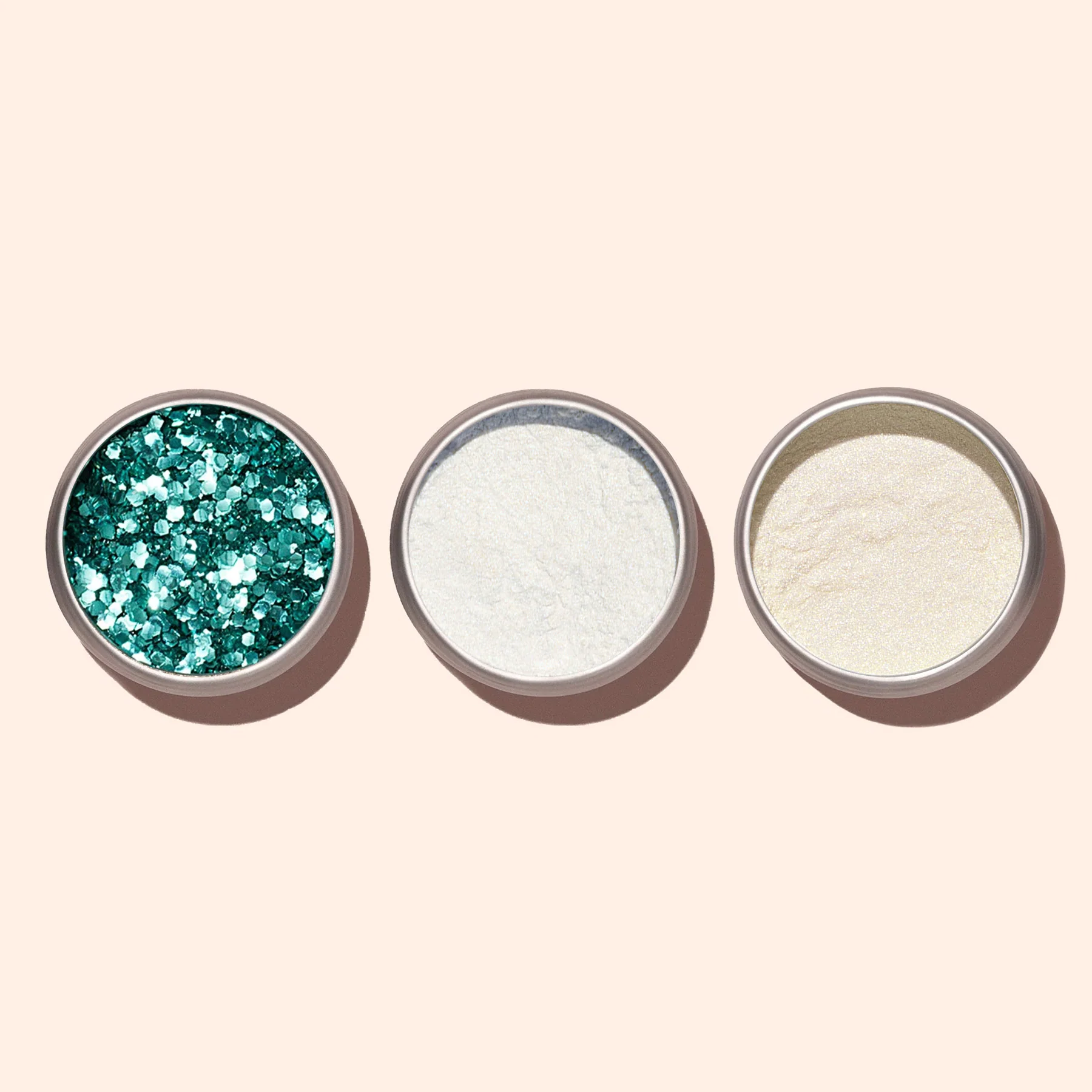 Turquoise biodegradable glitter - Image 5